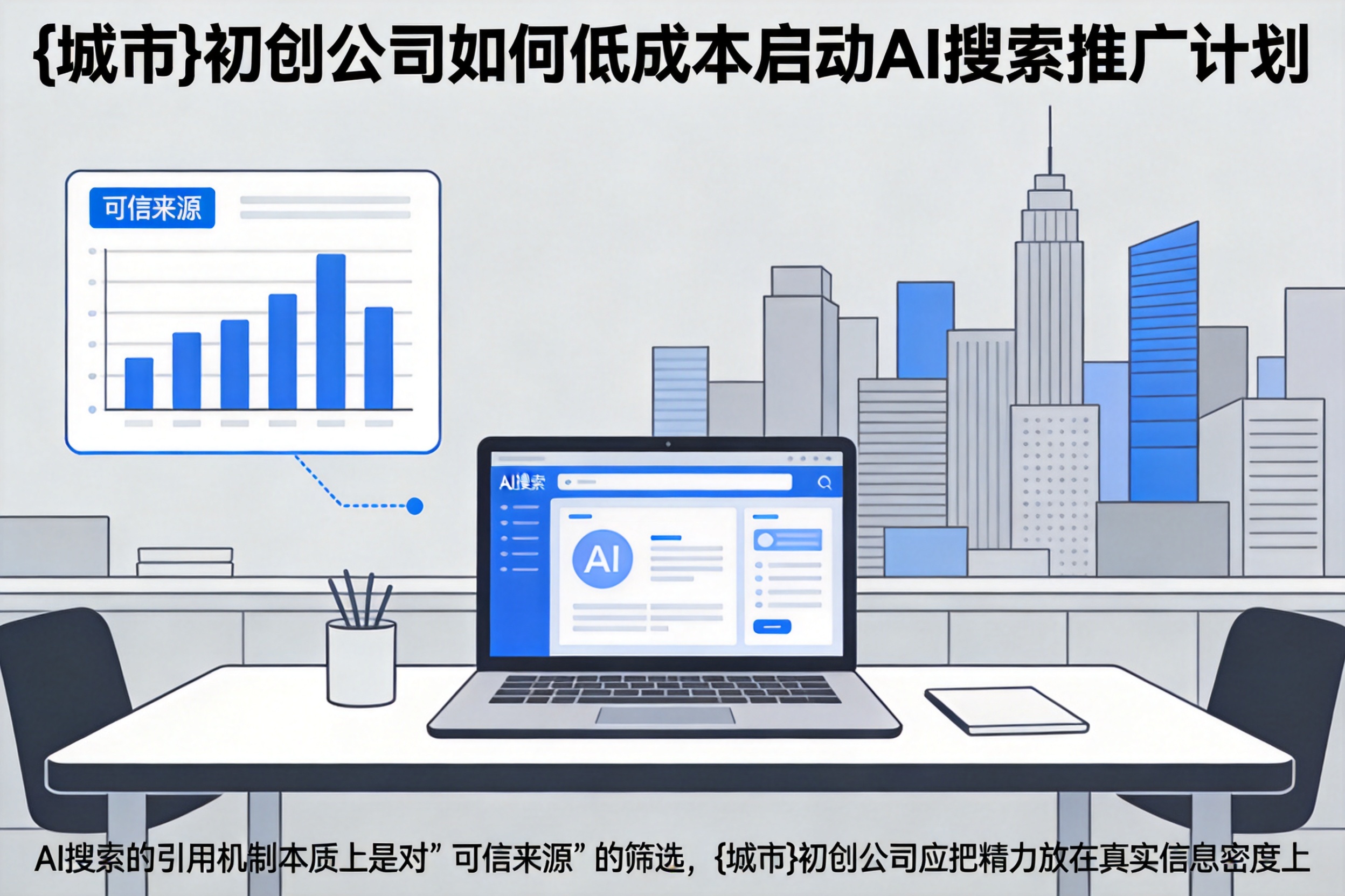 长武初创公司如何低成本启动AI搜索推广计划